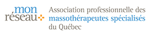 Membre de l'Association profesionnelle des massothérapeutes spécialisés du Québec